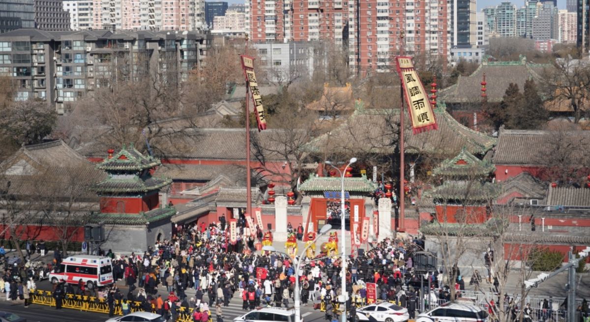 北京东岳庙庙会。北京东岳庙管理处、北京民俗博物馆供图 北京东岳庙庙会。北京东岳庙管理处、北京民俗博物馆供图