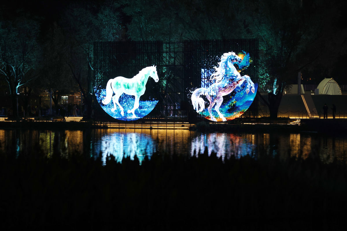 2025��10��11�գ�2025�����������ʵƹ����Ѽ��ڱ���������԰������ͼΪ������԰�ڵƹ��㡣 ��������� ���� ��